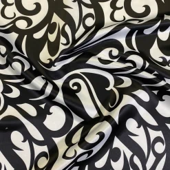 Abstract (Pucci) Table Linen in Black and White