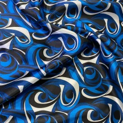 Abstract (Pucci) Table Linen in Bluey