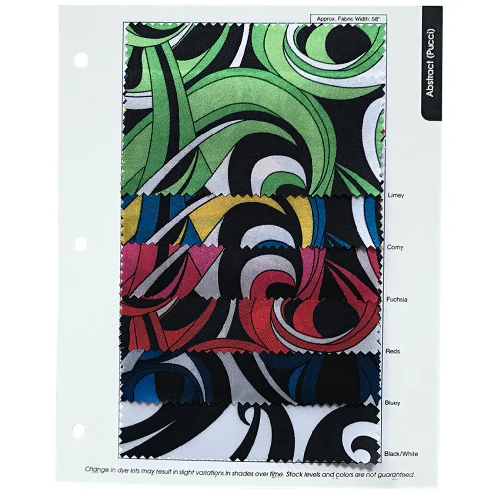 Abstract (Pucci) Table Napkin in Fuchsia