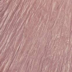 Accordion Taffeta Table Linen in Dusty Rose 085