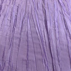 Accordion Taffeta Table Linen in Lavender