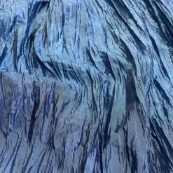 Accordion Taffeta Table Linen in Azure