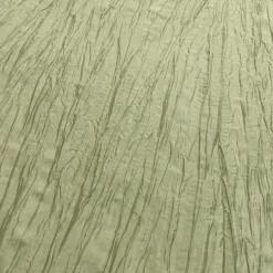 Accordion Taffeta Table Linen in LT Sage