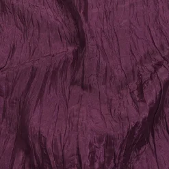 Accordion Taffeta Table Napkin in Plum