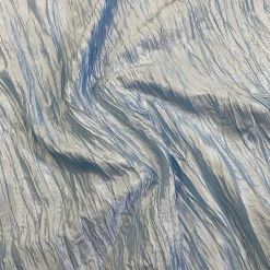 Accordion Taffeta Table Napkin in Blue