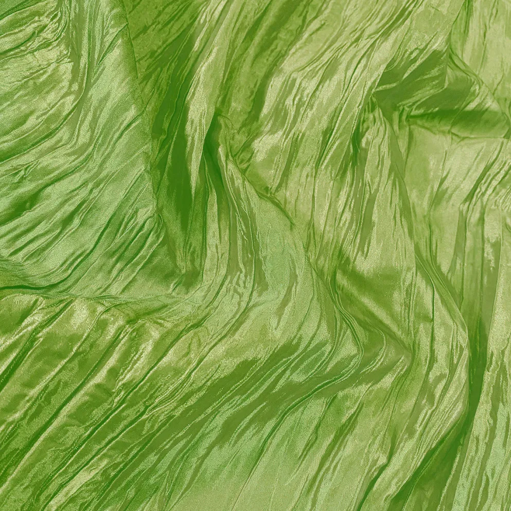 Accordion Taffeta Table Napkin in Green