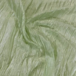 Accordion Taffeta Table Runner in Sage 103