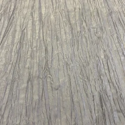 Accordion Taffeta Table Runner in Silver 097