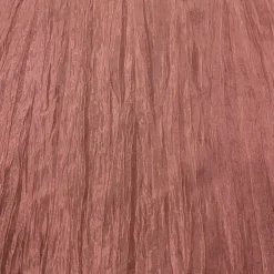Accordion Taffeta Table Runner in Salmon