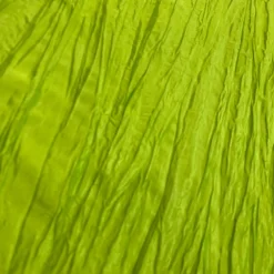 Accordion Taffeta Table Runner in Lime