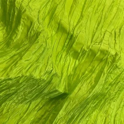 Accordion Taffeta Table Runner in Lime