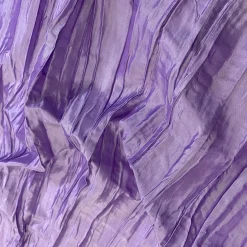 Accordion Taffeta Table Runner in Lavender