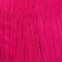 Accordion Taffeta Table Runner in Fuchsia