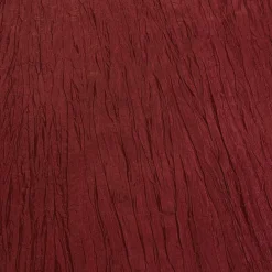 Accordion Taffeta Table Runner in Cherry