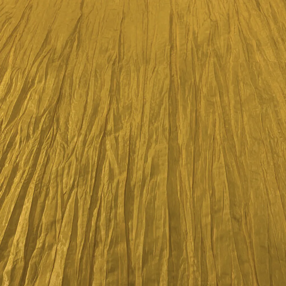 Accordion Taffeta Table Runner in Dijon 160