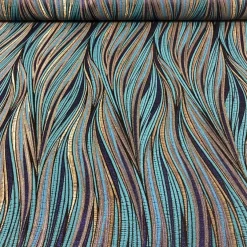 Allure Jacquard Table Linen in Blue