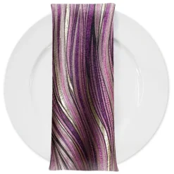 Allure Jacquard Table Napkin in Mauve