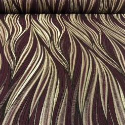 Allure Jacquard Table Napkin in Burgundy 1