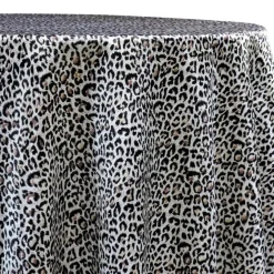 Animal Print Table Linen in Jaguar