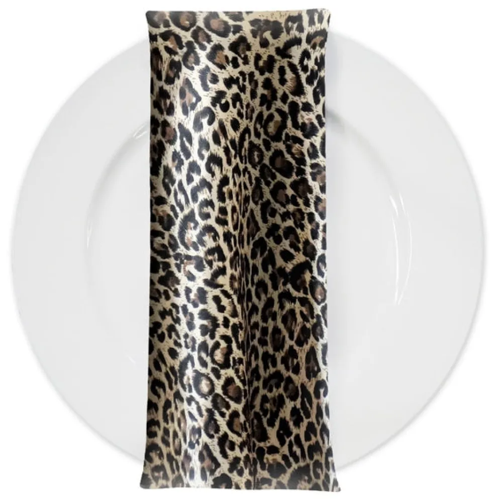 Animal Print Table Napkin in Cheetah