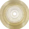 Apollo - Glass Charger Plate in Gold (Item # 0328)
