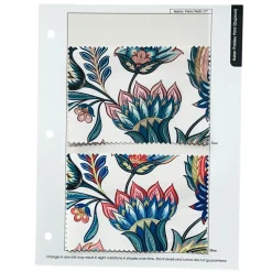 Asian Paisley (Dupioni) Table Linen in Blue