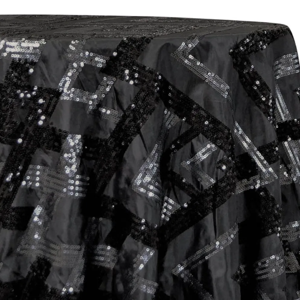 Aztec Sequins (Taffeta) Table Linen