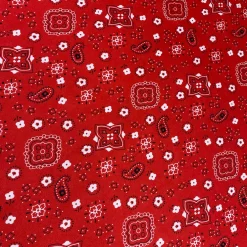 Bandana (Poly Print) Table Linen in Red