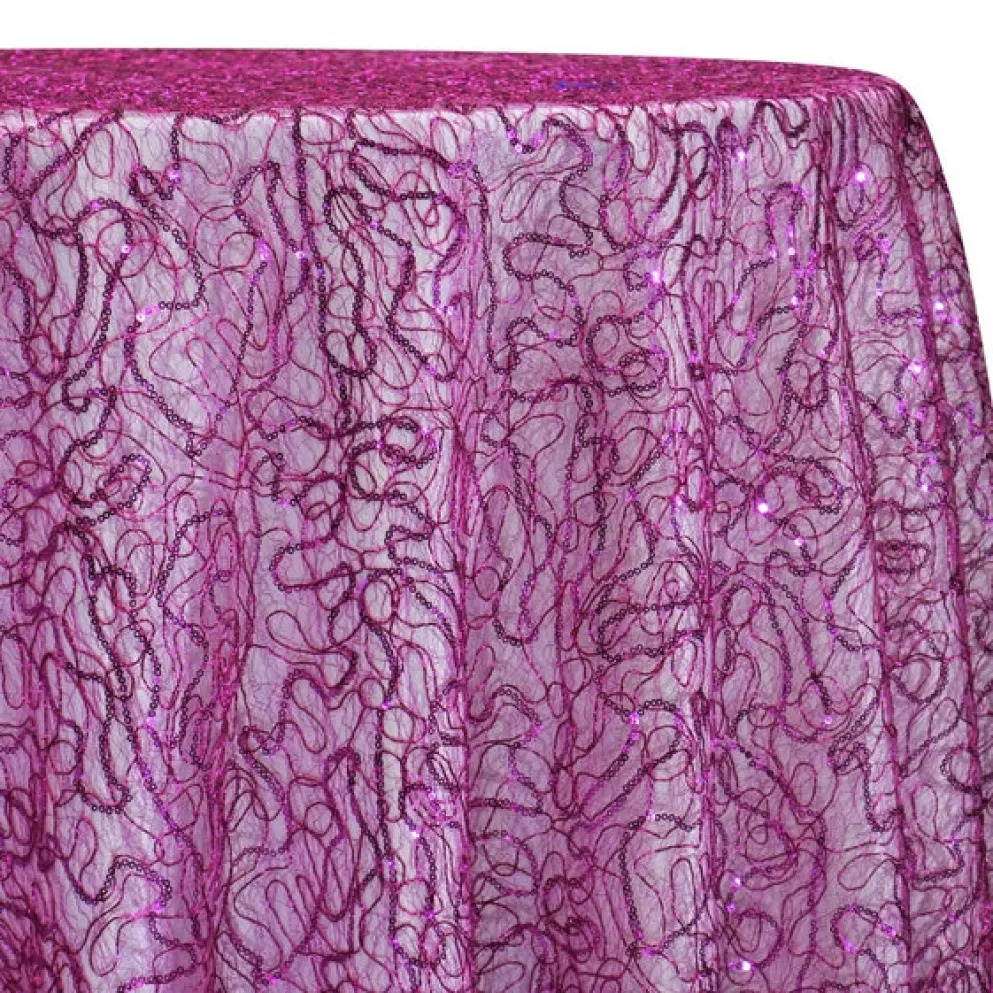 Bedazzle Table Linen in Fuchsia