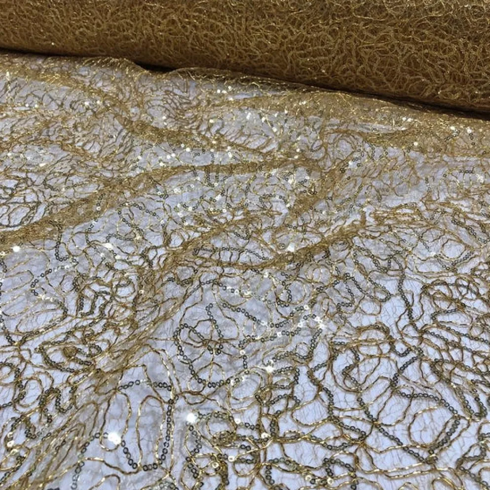 Bedazzle Table Linen in Gold 18k