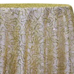 Bedazzle Table Linen in Gold 18k