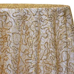 Bedazzle Table Linen in Gold 24k