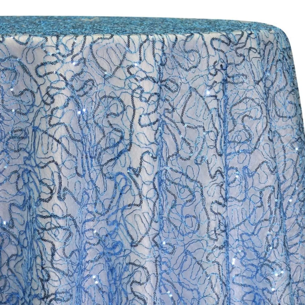 Bedazzle Table Linen in Turquoise
