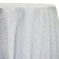 Bedazzle Table Linen in White