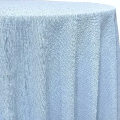 Bella Crepe Table Linen in Baby Blue