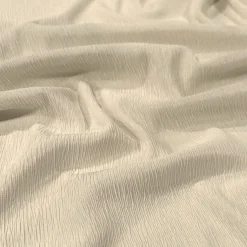 Bella Crepe Table Linen in Bone