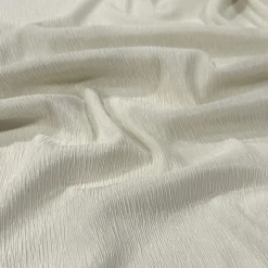 Bella Crepe Table Linen in Ivory