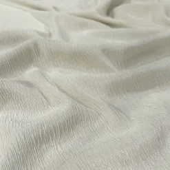 Bella Crepe Table Linen in Ivory