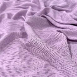 Bella Crepe Table Linen in Lavender