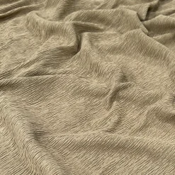 Bella Crepe Table Linen in Taupe