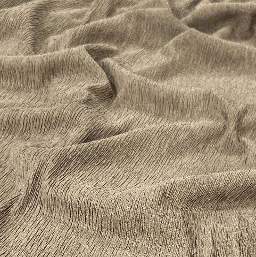 Bella Crepe Table Napkin in Taupe