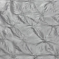Belly Button (Pinwheel) Table Linen in Silver
