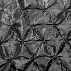 Belly Button (Pinwheel) Table Linen in Black
