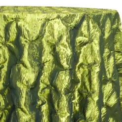 Belly Button (Pinwheel) Table Linen in Olive