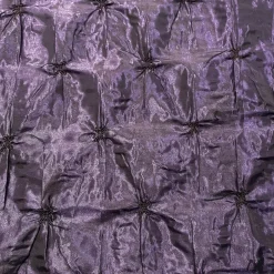 Belly Button (Pinwheel) Table Linen in Raisin