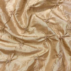 Belly Button (Pinwheel) Table Runner in Gold
