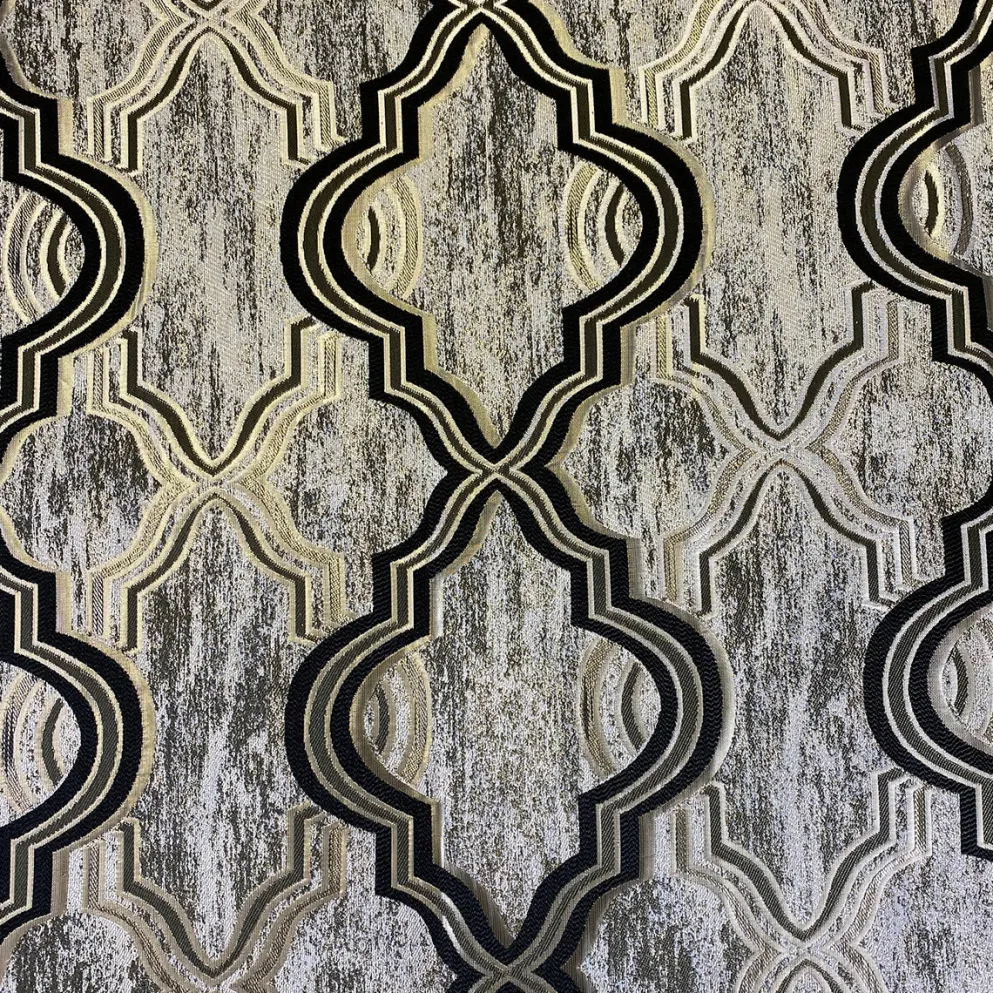 Bentley Jacquard Table Runner in Black