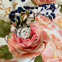 Blush Bouquet (Poly Print) Table Linen