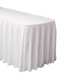 Box Pleat Tableskirt