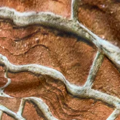 Brick (Poly Print) Table Linen